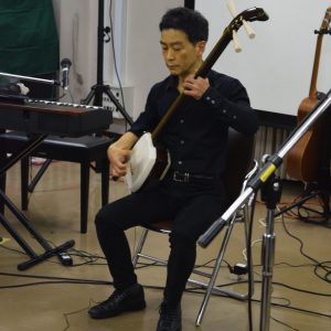 三味線演奏